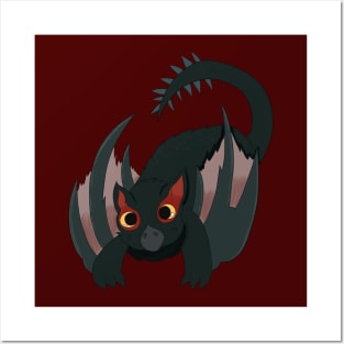 Monster Hunter- Cute Nargacuga Posters and Art